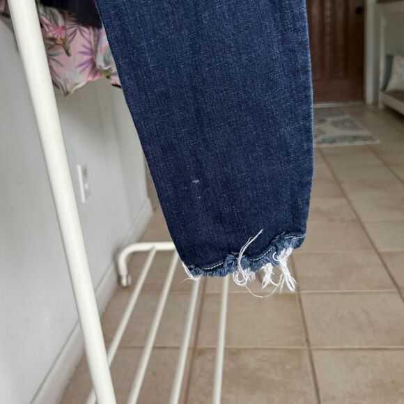 KanCan Denim Mid Rise Fray Hem Skinny Jeans - Picture 10 of 10